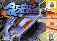 Aero Gauge Nintendo 64 US box art